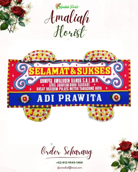 Papan Bunga Ucapan Selamat Sumberkradenan